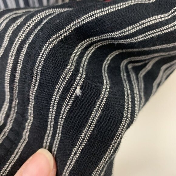 Koos Of Course Womens Jacket 3X Red Black Linen Rayon Reversible Art To Wear - Picture 9 of 13